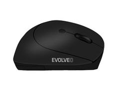 EVOLVEO LadyErgo Ergonomická myš černá 