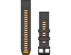 Garmin QuickFit 22 Band Graph/Orng Silic 