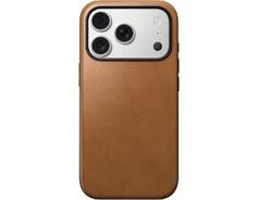 NOMAD Modern Leather Case iP17 Pro English tan