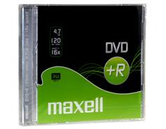 MAXELL DVD+R 4,7GB 16x 1PK SC 
