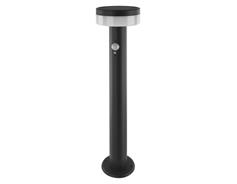 EMOS LED zahradní solární sloupkové svítidlo TERION, čidlo soumraku, 12,5 x 12,5 x 50 cm