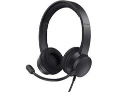 TRUST Ayda PC headset USB ANC Black 