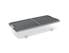 KIS Box KIS W Box Underbed L transparentní, šedé víko