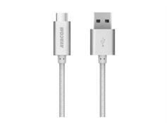 AVACOM USB - USB Type-C, 100cm, stříbrná