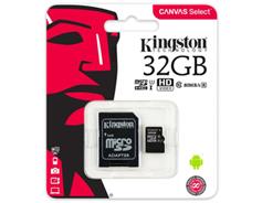 Kingston MicroSDHC 32GB UHS-I SDCS v2 