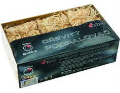 Podpalovač z dřevité vlny 58 mm - 24 ks Premium