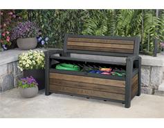 Keter Zahradní lavice Keter Deco Garden Bench Walnut