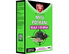 Rodic Difetec P-29F - rodenticid proti myším, potkanům a krysám 150 g 
