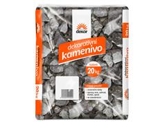 Štěrk mramorový šedý 30-50 mm - 20 kg (cena bez slev)