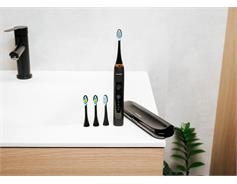 CONCEPT Sonický zubní kartáček s cestovním pouzdrem PERFECT SMILE, black ZK7011