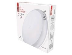 EMOS LED přisazené svítidlo DORI, kruhové bílé 24,5W neutr.b., IP54