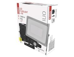 EMOS LED reflektor ILIO s pohybovým čidlem, 31W, černý, neutrální bílá