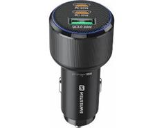 Swissten Adaptér 2x USB-C PD+USB-A 95W 