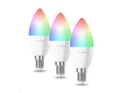 TESLA Smart Bulb RGB 6W E14 ZigBee 3pcs 