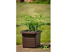 Truhlík samozavlažovací Berberis Uno - čokoládový 45 cm