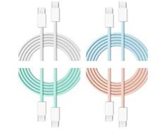 CUBENEST USB-C/USB-C kabel 60W 1m 4ks 