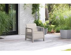 Keter Zahradní nábytek Keter Scandi set dvou křesel béžovo šedý