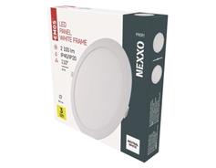 EMOS LED vestavné svítidlo NEXXO, kruhové, bílé, 25W, neutrální bílá
