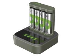 GP Nabíječka baterií GP B441 + Speed Dock + 4 x AA 2100 mAh