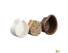 Hmyzí hotel - Organic bee hotel - chestnut brown 25 cm