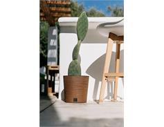 Prosperplast Květináč Prosperplast FURU ROUND LOW ECO WOOD 30 cm naturo 