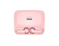 TESLA Sound EB20 - bezdrátová Bluetooth sluchátka -Blossom Pink
