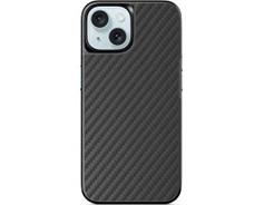 EPICO Mag+HybridCarbon Case iPhone 16 BK 