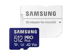 Samsung MicroSDXC 512GB PRO Plus+SD adap 